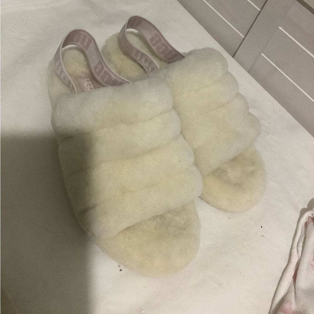 Women fluffy yeah slide